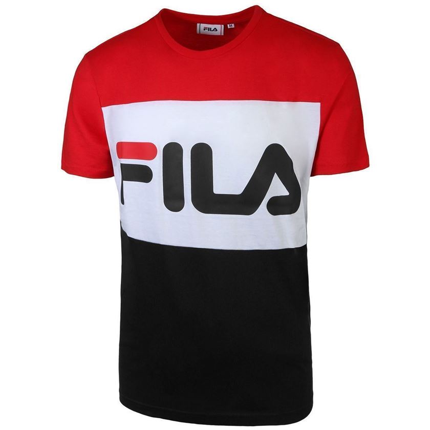 homme Fila homme men day tee rouge