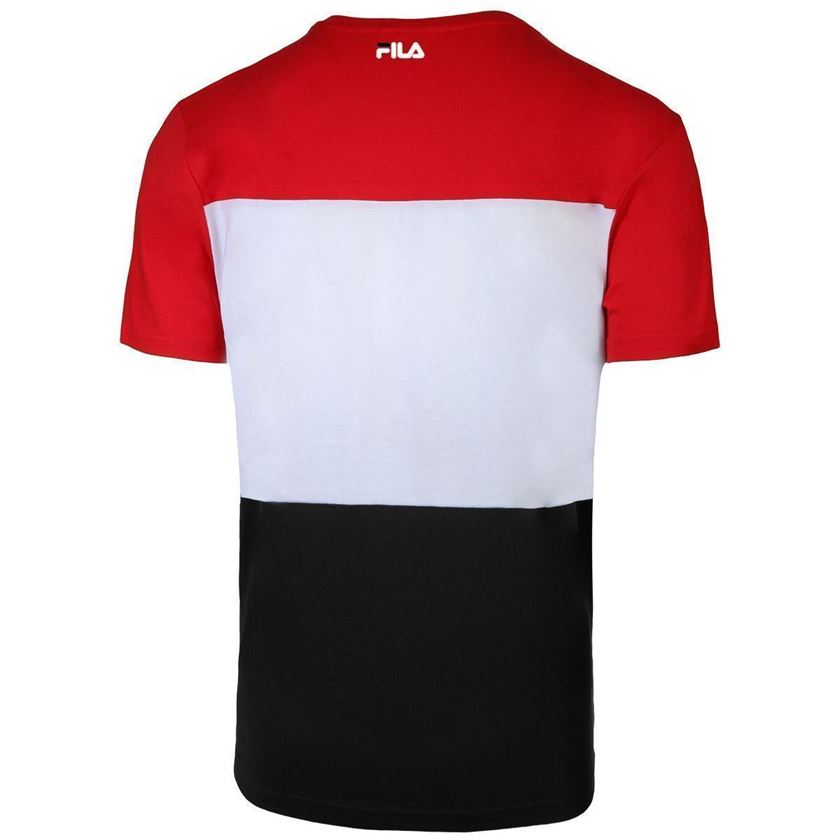 Fila homme men day tee rouge1187101_3 sur voshoes.com