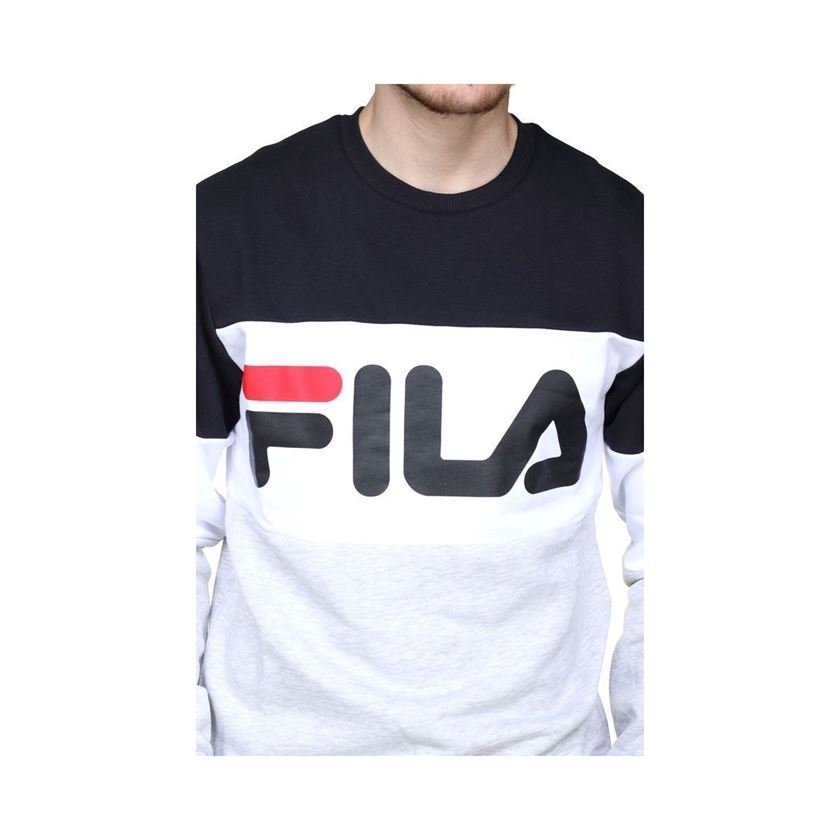 Fila homme men straight blocked crew gris1187204_3 sur voshoes.com