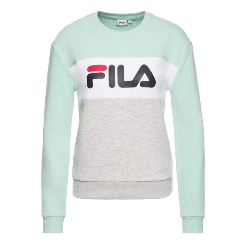 femme Fila femme leah crew sweat gris