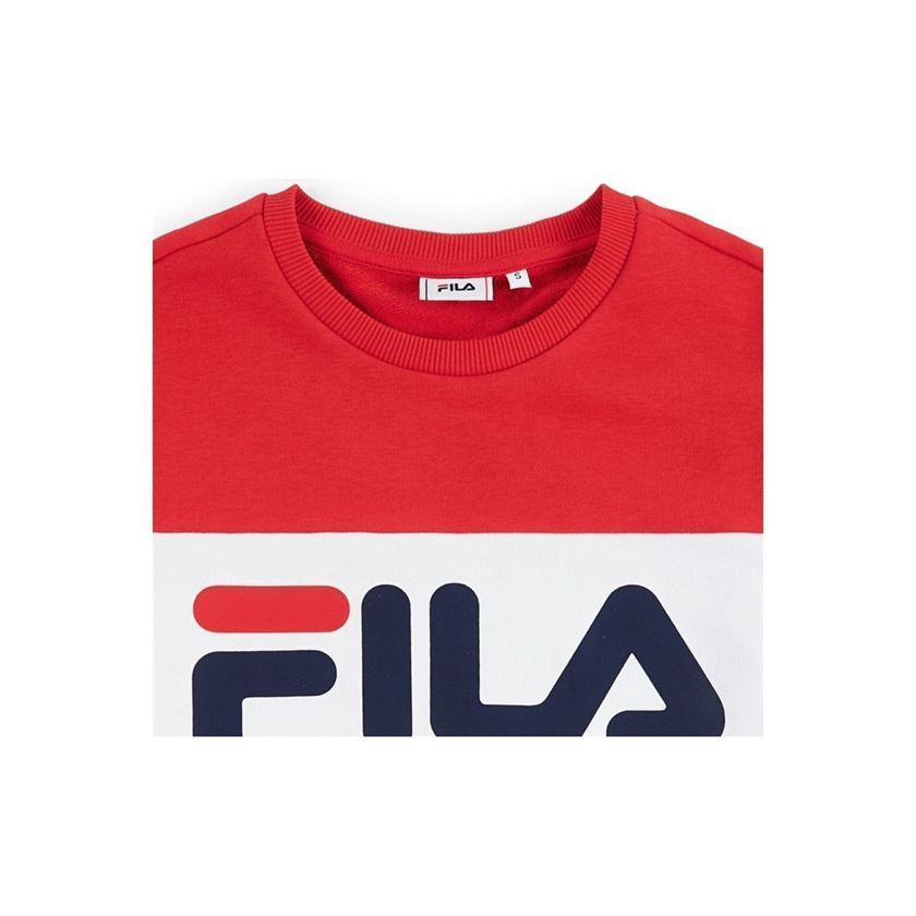 Fila femme leah crew sweat noir1187804_4 sur voshoes.com