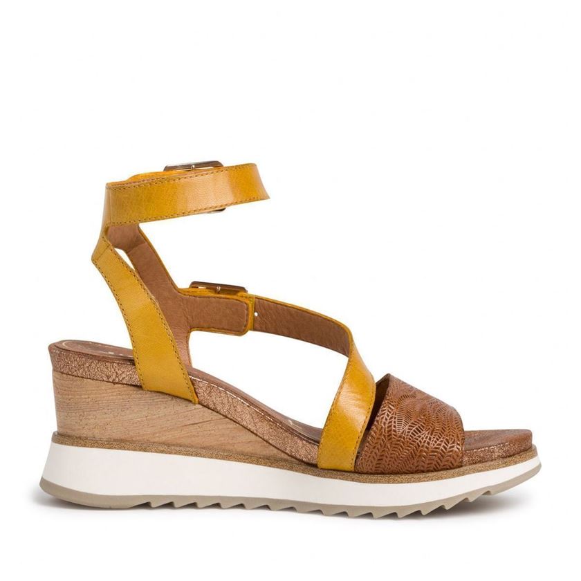 Tamaris femme ritta jaune1193702_4 sur voshoes.com