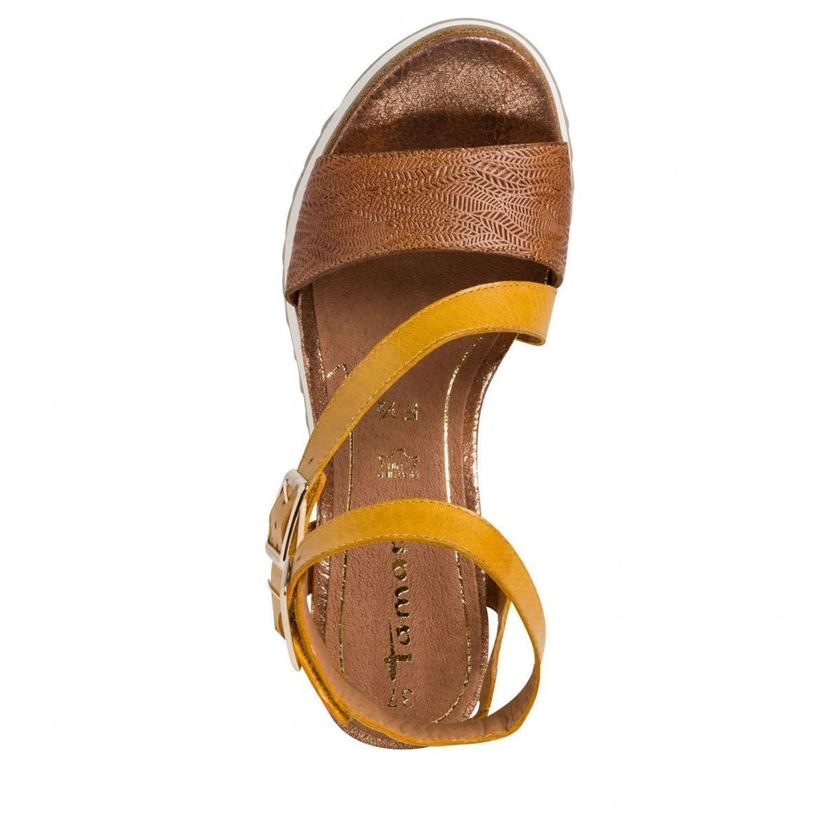 Tamaris femme ritta jaune1193702_5 sur voshoes.com