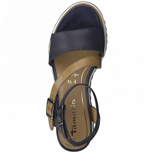 Tamaris femme ritta bleu1193706_4 sur voshoes.com