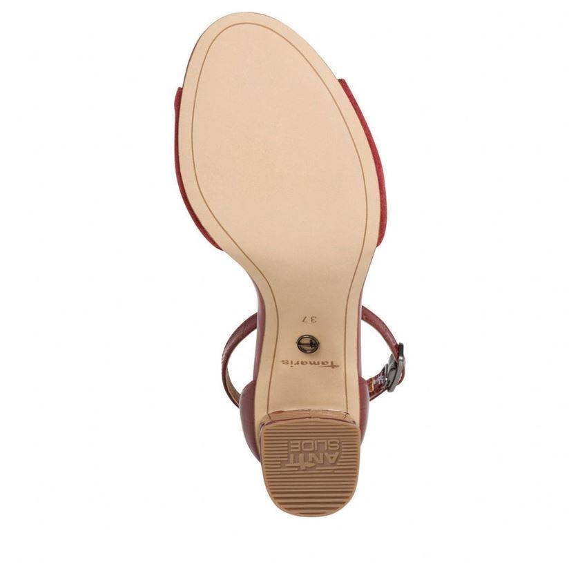 Tamaris femme 28040 rouge1194002_6 sur voshoes.com