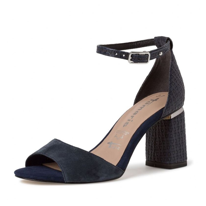 Tamaris femme 28040 bleu1194003_2 sur voshoes.com