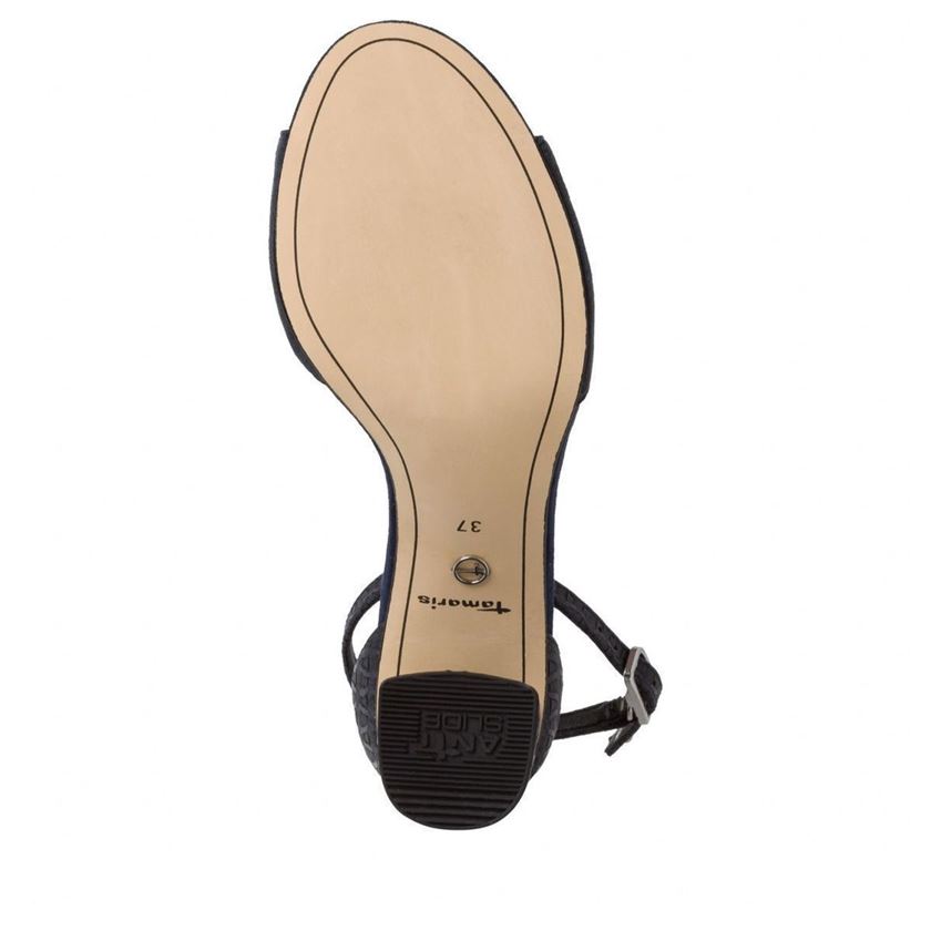 Tamaris femme 28040 bleu1194003_6 sur voshoes.com