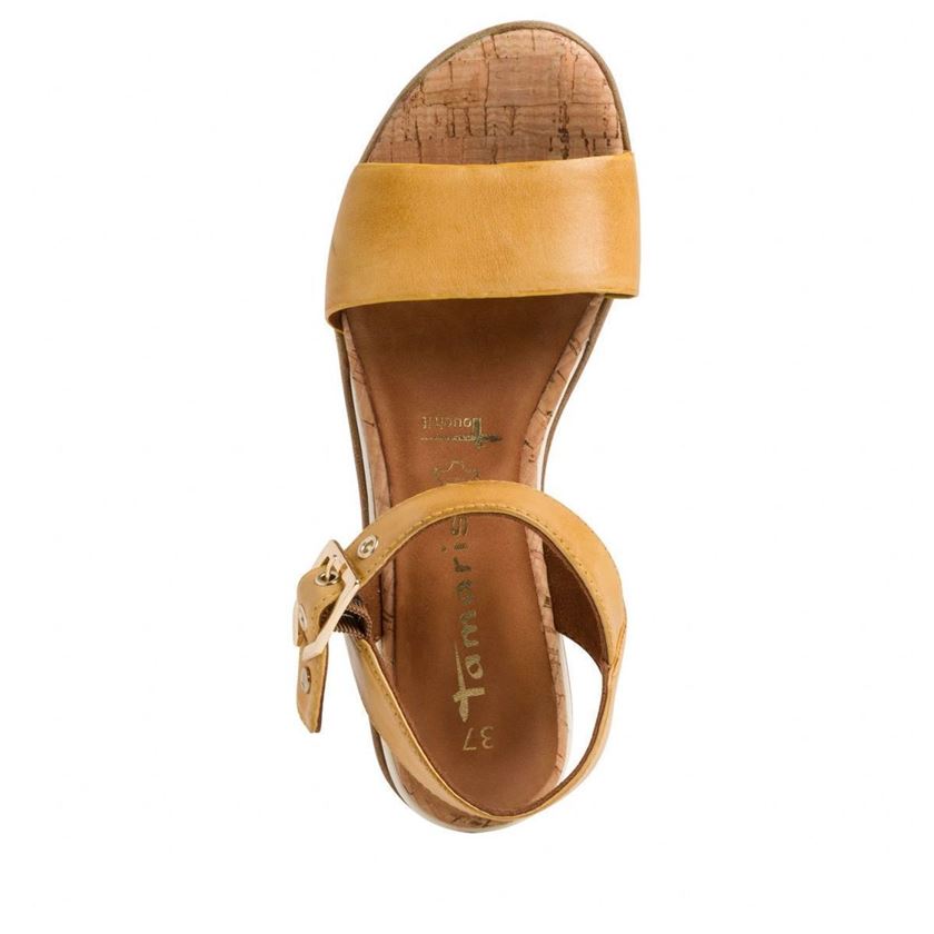 Tamaris femme rhania jaune1194404_5 sur voshoes.com