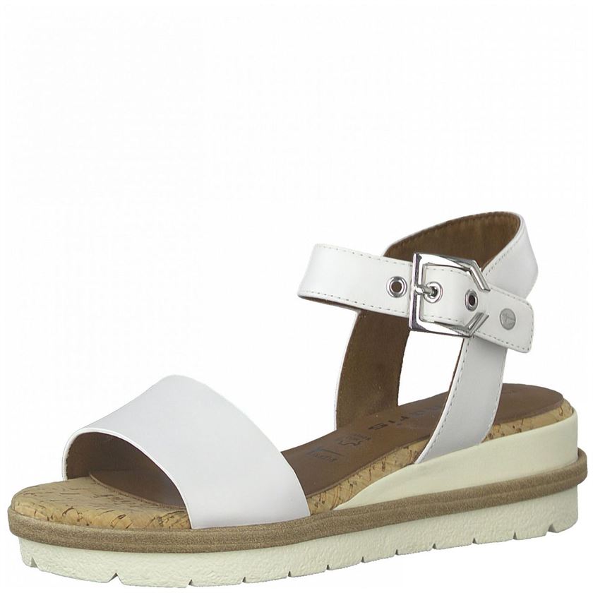 Tamaris femme rhania blanc1194405_2 sur voshoes.com