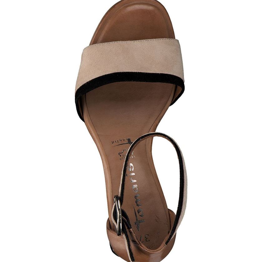 Tamaris femme 28379 marron1195002_4 sur voshoes.com