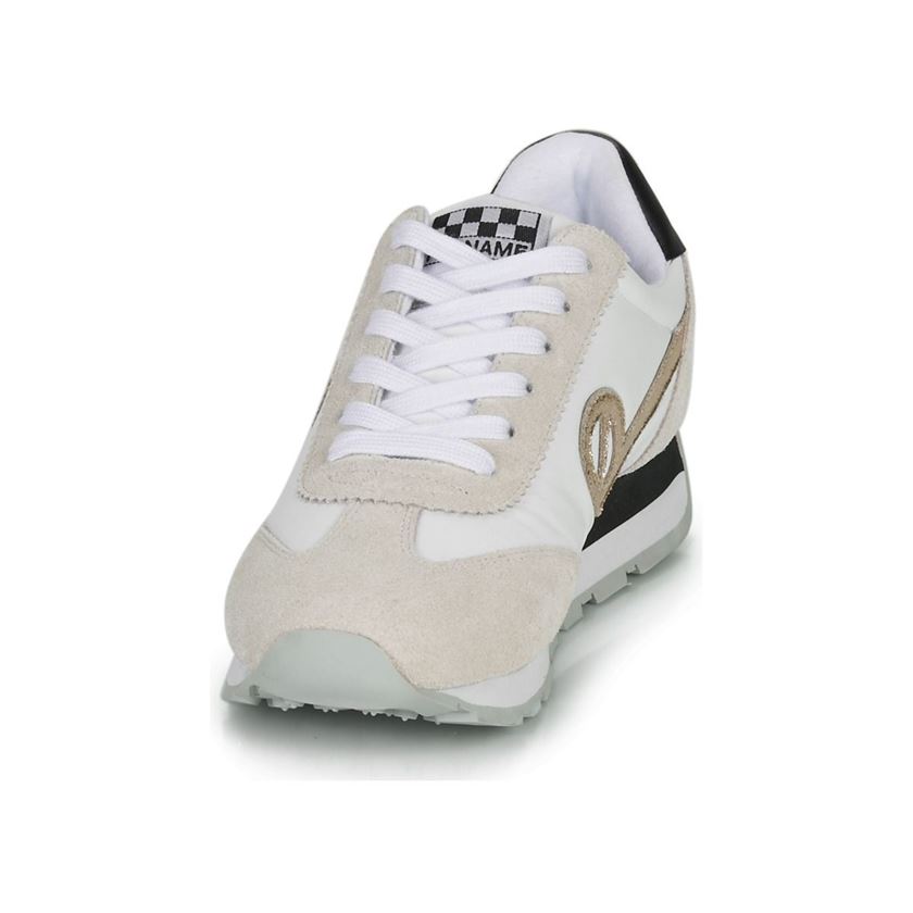 No name femme city run jogger suede blanc1197802_5 sur voshoes.com