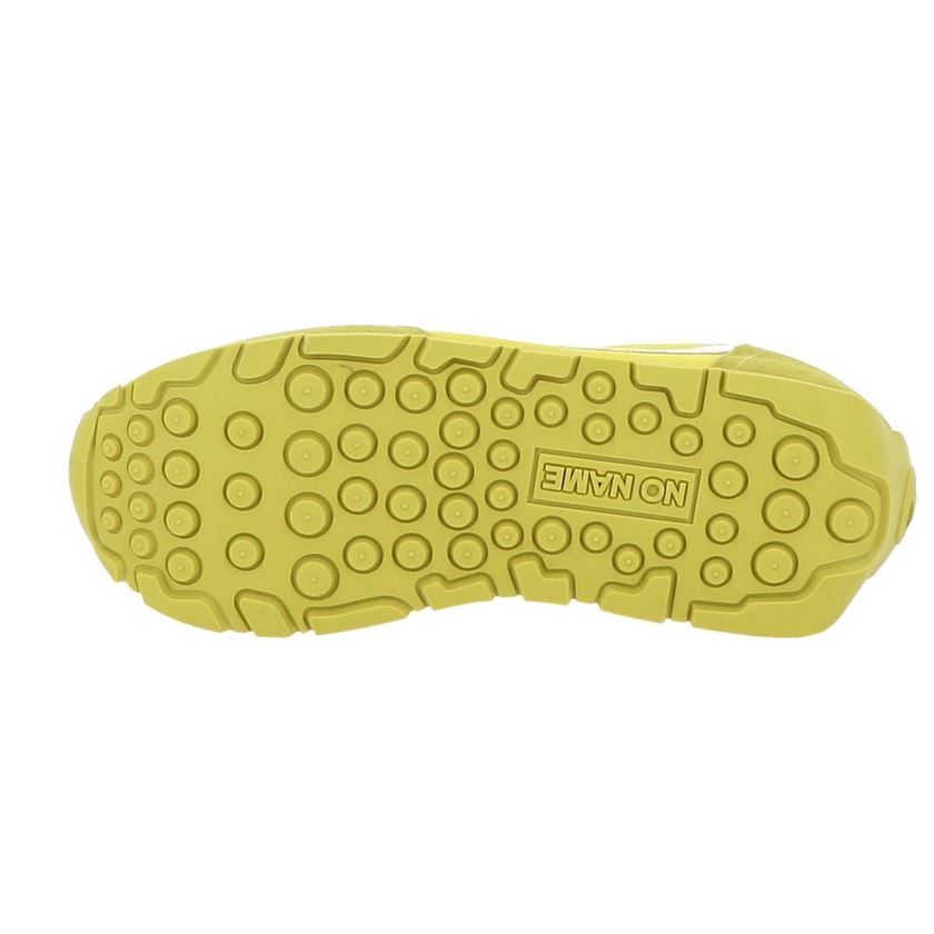 No name femme city run jogger suede jaune1197804_4 sur voshoes.com