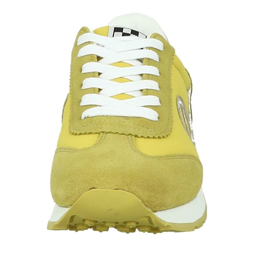 No name femme city run jogger suede jaune1197804_6 sur voshoes.com