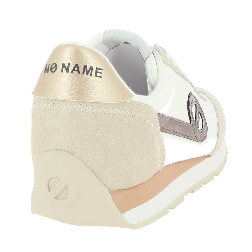 No name femme city run jogger suede blanc1197806_4 sur voshoes.com