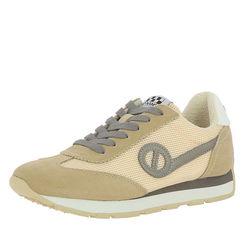 No name femme city run jogger suede beige1197807_2 sur voshoes.com