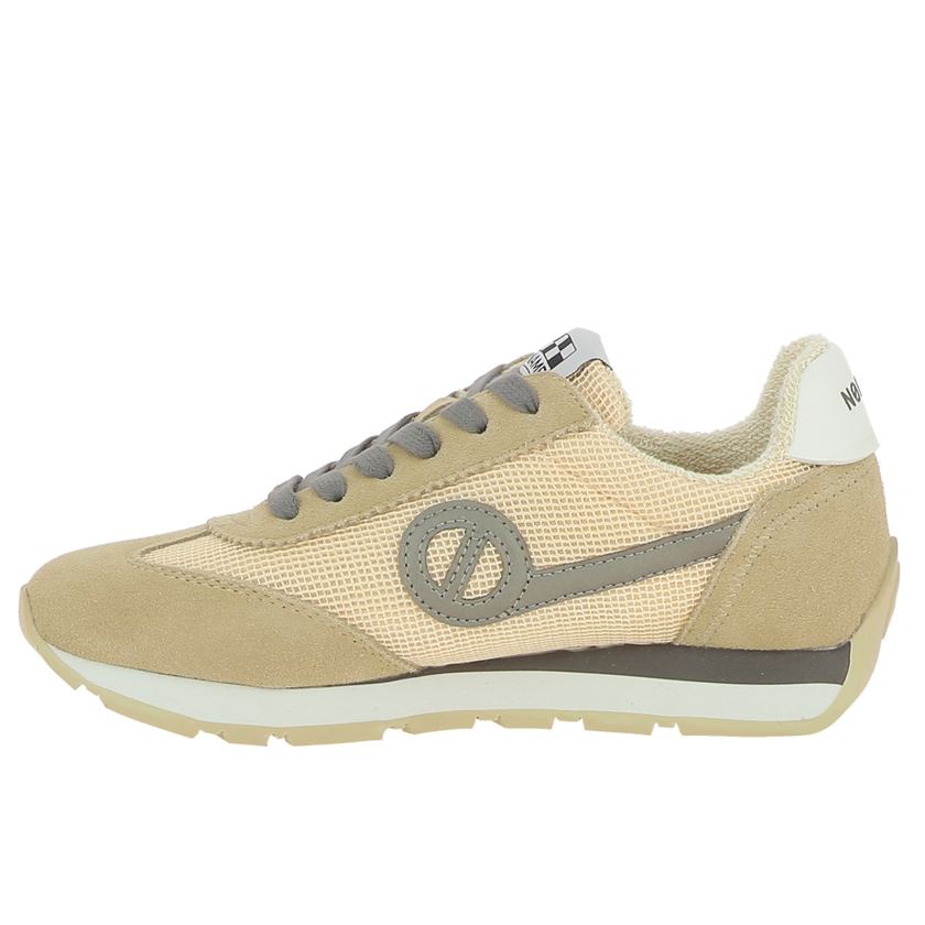 No name femme city run jogger suede beige1197807_3 sur voshoes.com