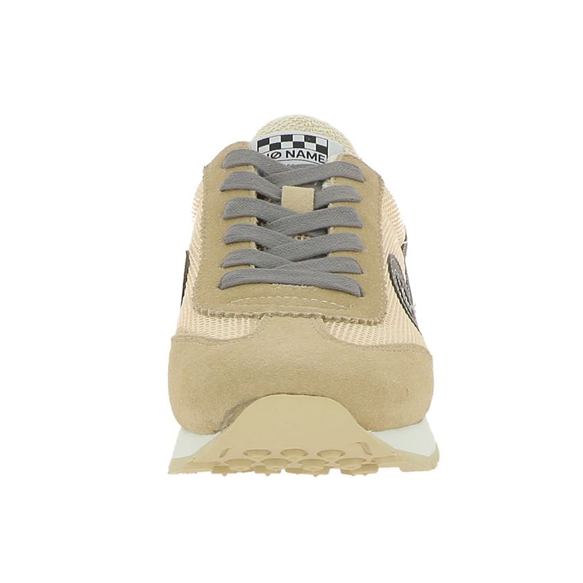 No name femme city run jogger suede beige1197807_4 sur voshoes.com