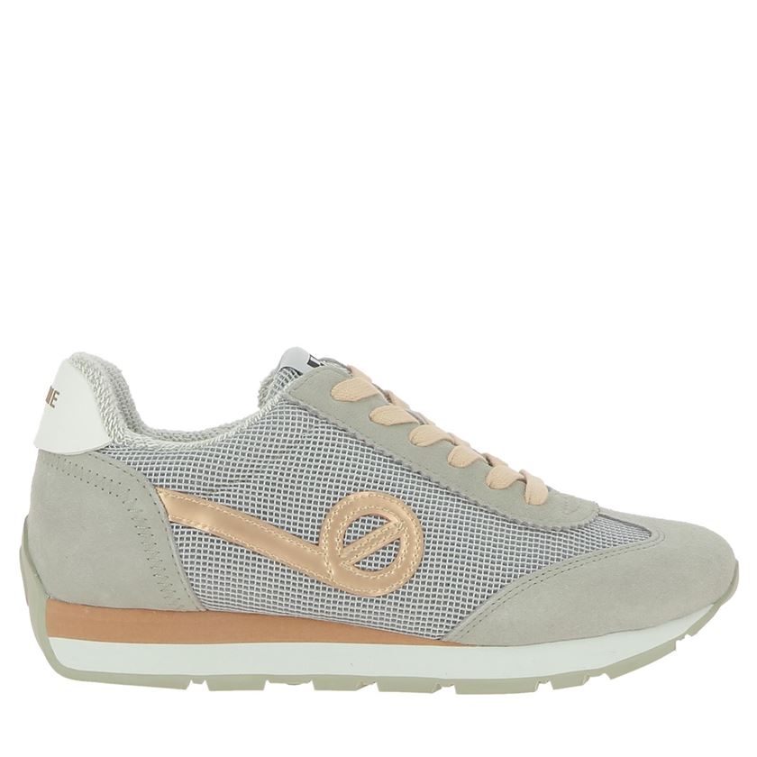 femme No name femme city run jogger suede gris