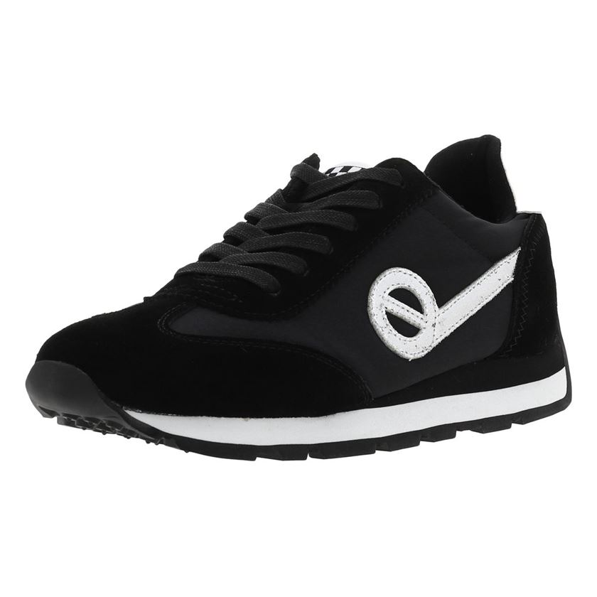 No name femme city run jogger suede noir1197809_2 sur voshoes.com