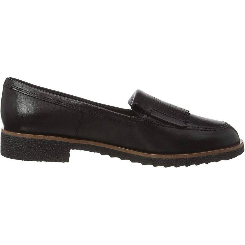 femme Clarks femme griffin kilt noir