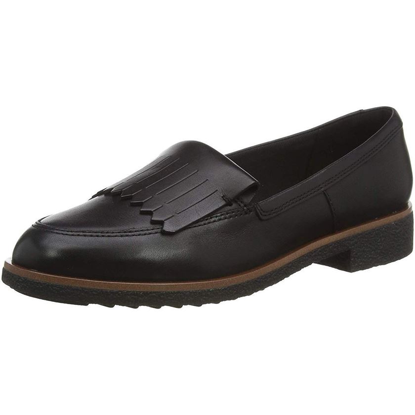 Clarks femme griffin kilt noir1205201_2 sur voshoes.com