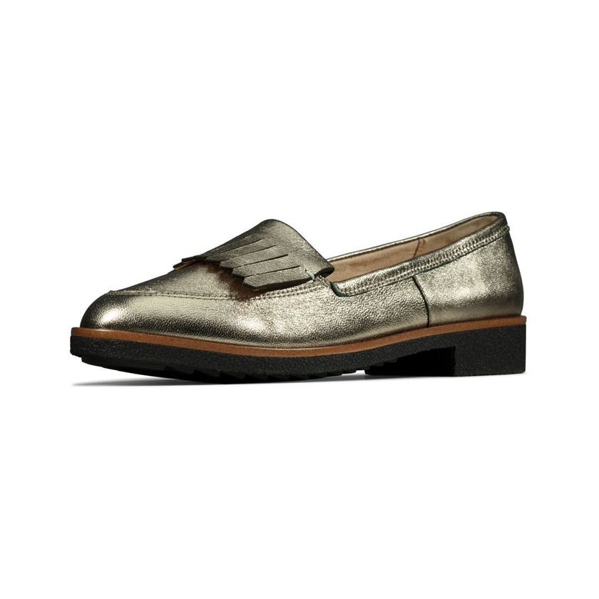 Clarks femme griffin kilt bronze1205202_2 sur voshoes.com