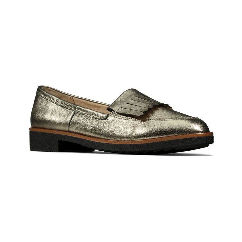 Clarks femme griffin kilt bronze1205202_3 sur voshoes.com