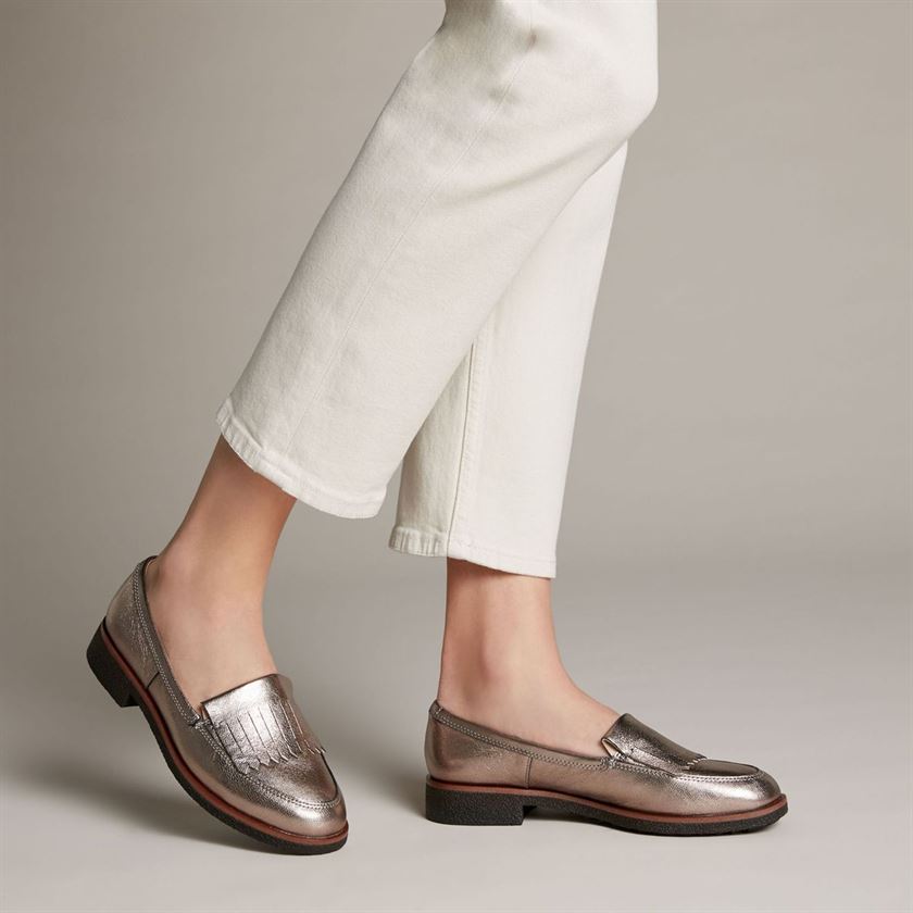 Clarks femme griffin kilt bronze1205202_4 sur voshoes.com