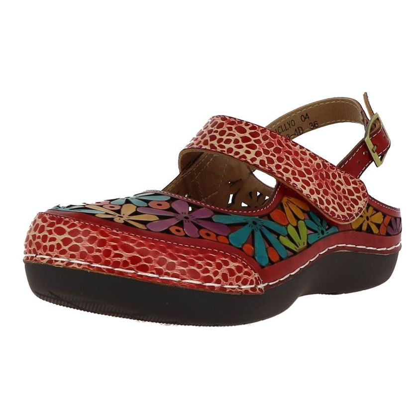 Laura vita femme bicllyo rouge1206001_2 sur voshoes.com