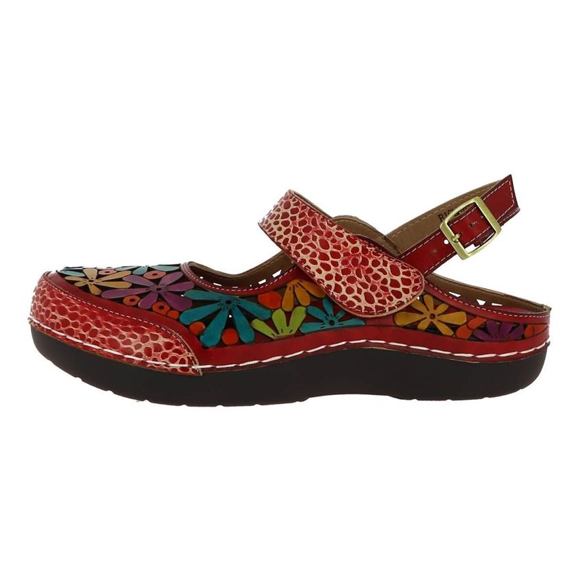Laura vita femme bicllyo rouge1206001_3 sur voshoes.com