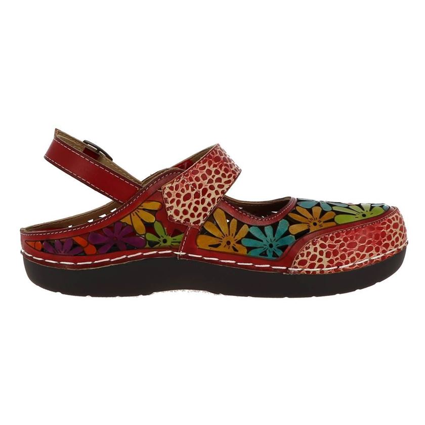 Laura vita femme bicllyo rouge1206001_4 sur voshoes.com