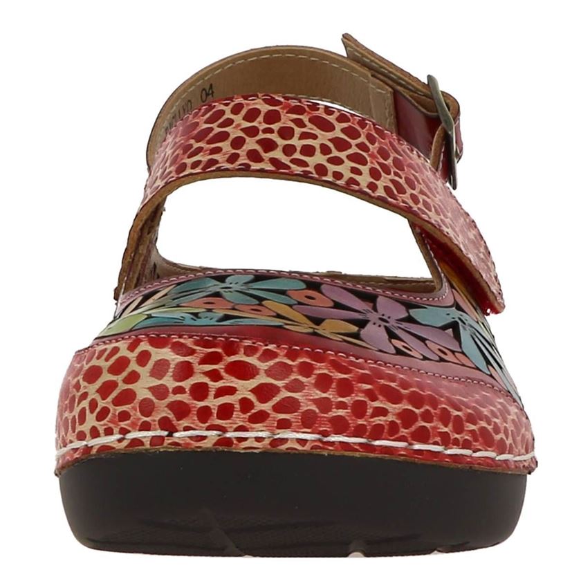 Laura vita femme bicllyo rouge1206001_5 sur voshoes.com