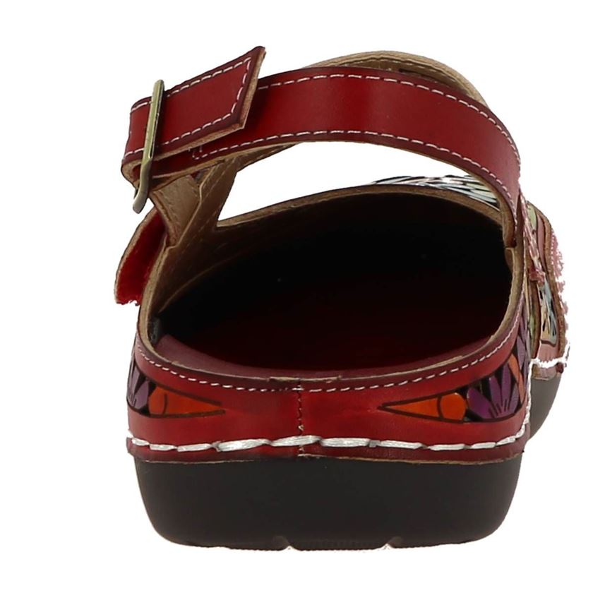 Laura vita femme bicllyo rouge1206001_6 sur voshoes.com