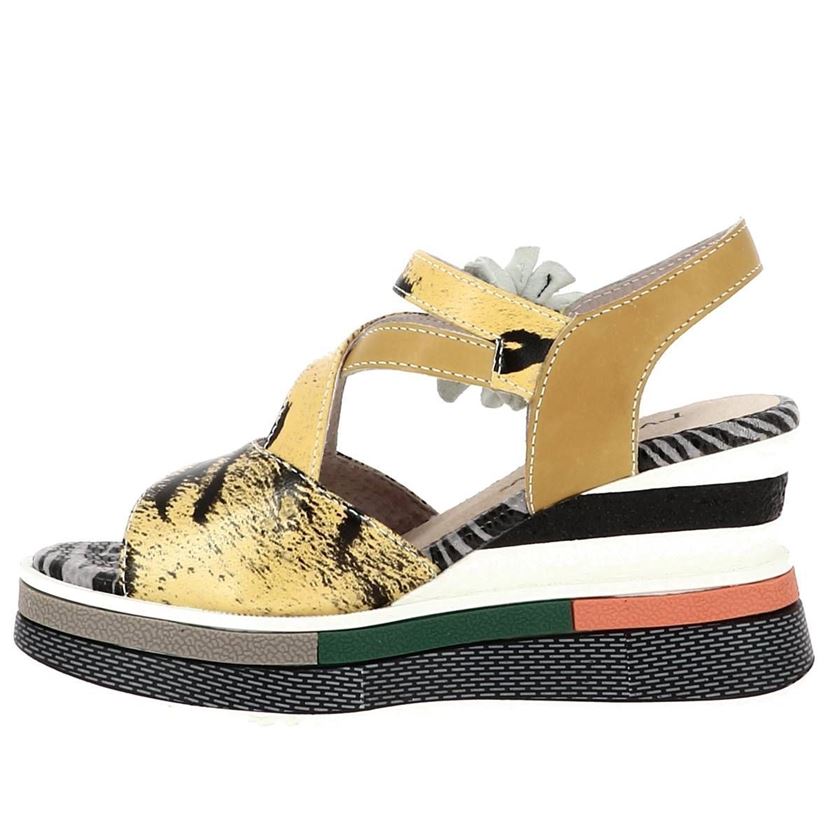 Laura vita femme dacddyo 03 jaune1206701_3 sur voshoes.com
