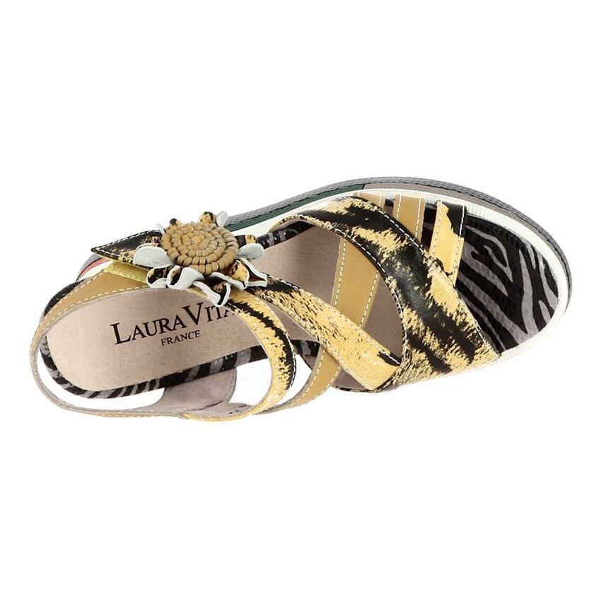Laura vita femme dacddyo 03 jaune1206701_4 sur voshoes.com