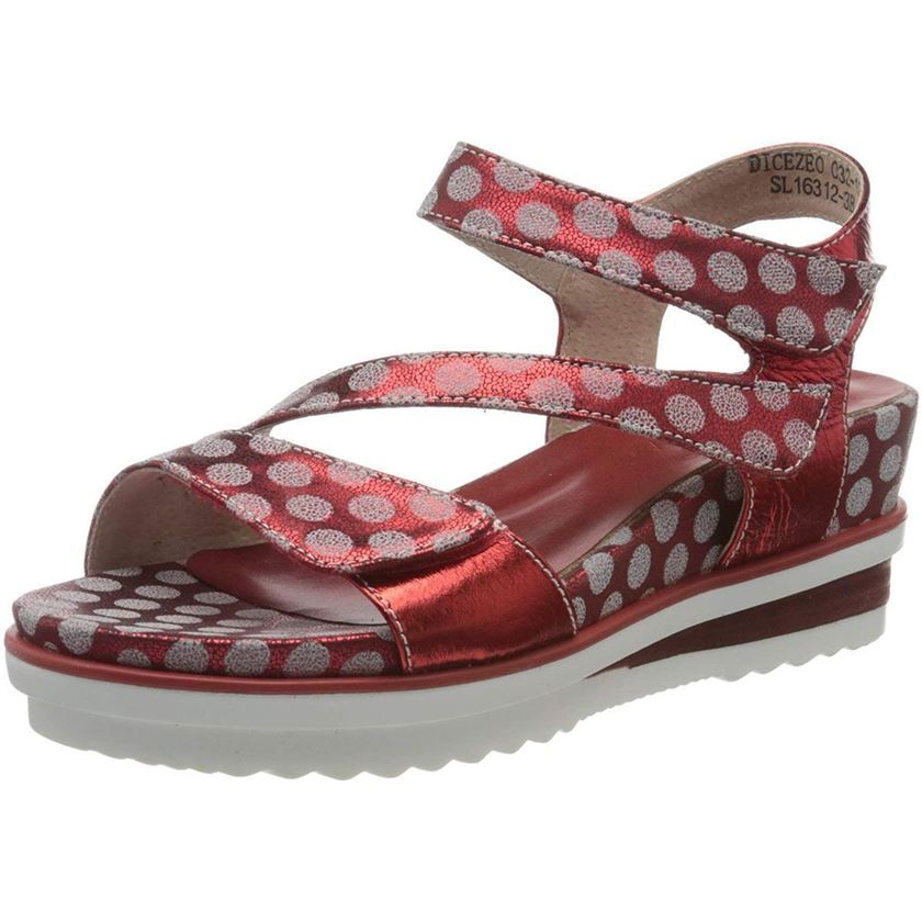 Laura vita femme dicezeo 032 rouge1207301_2 sur voshoes.com