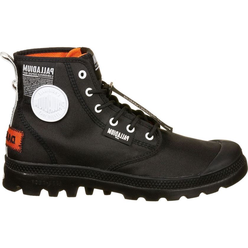 femme Palladium femme lite overlab noir