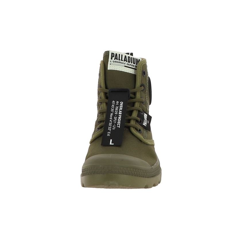 Palladium femme lite overlab vert1207903_4 sur voshoes.com