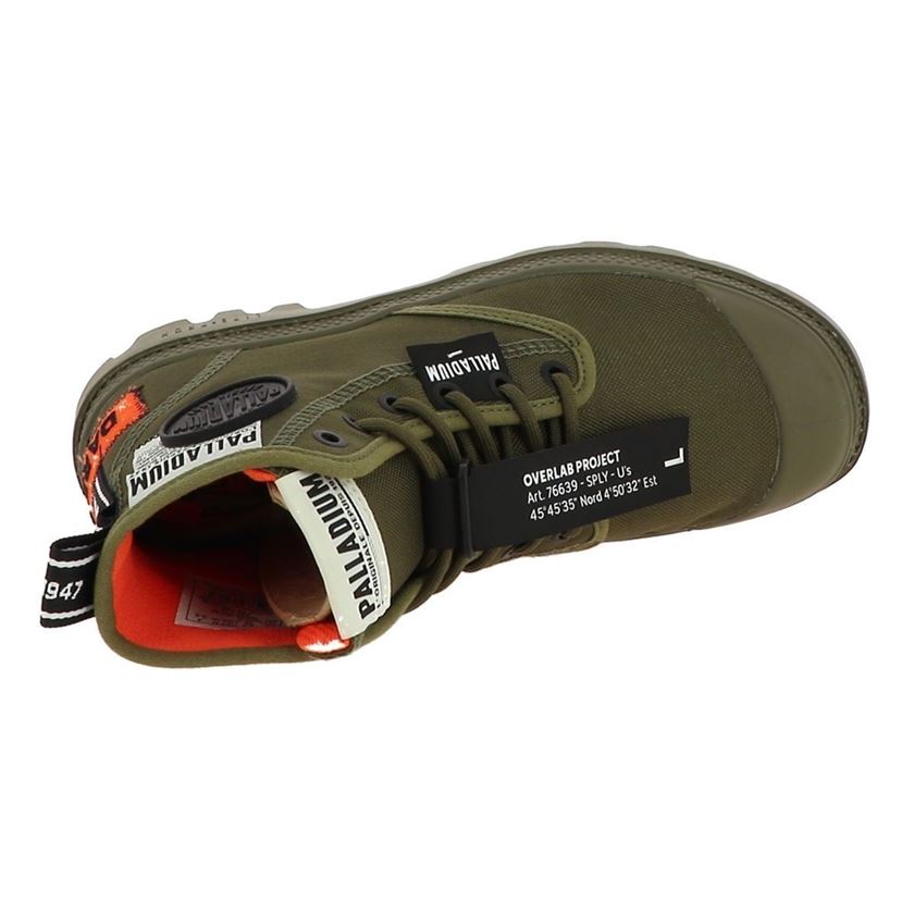 Palladium femme lite overlab vert1207903_6 sur voshoes.com