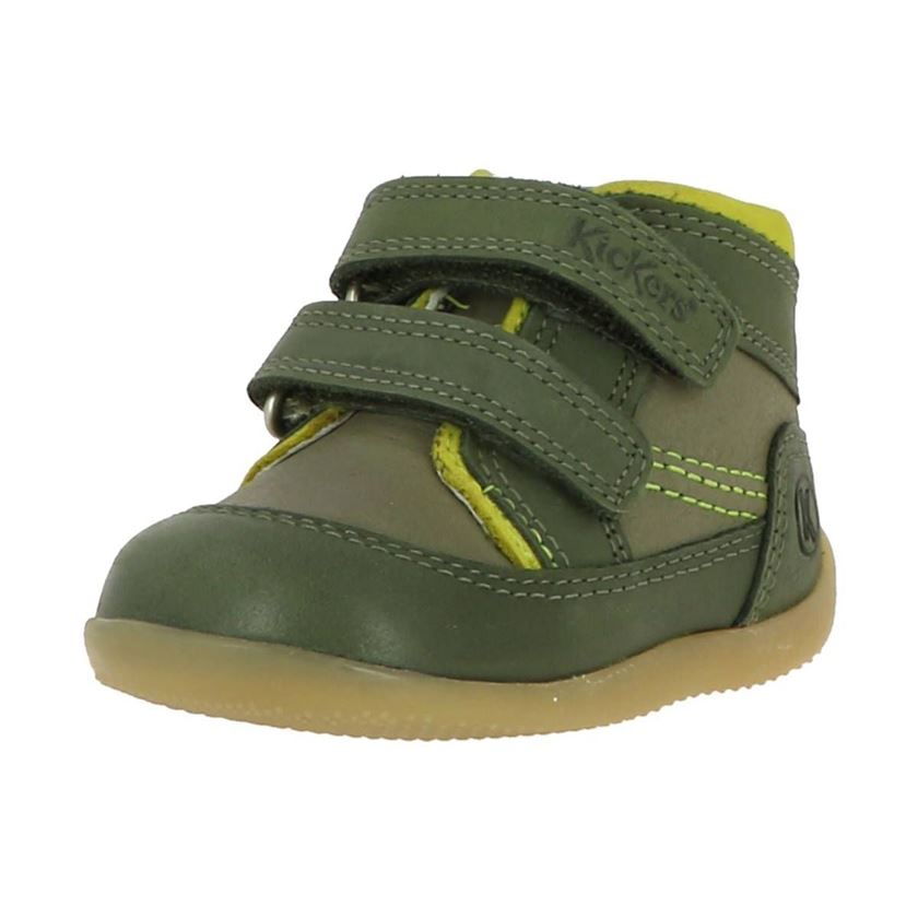 Kickers garcon bins 2 vert1209201_2 sur voshoes.com