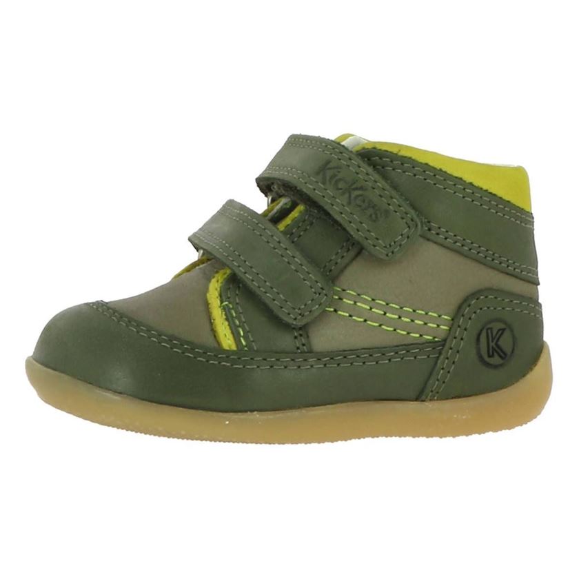 Kickers garcon bins 2 vert1209201_3 sur voshoes.com