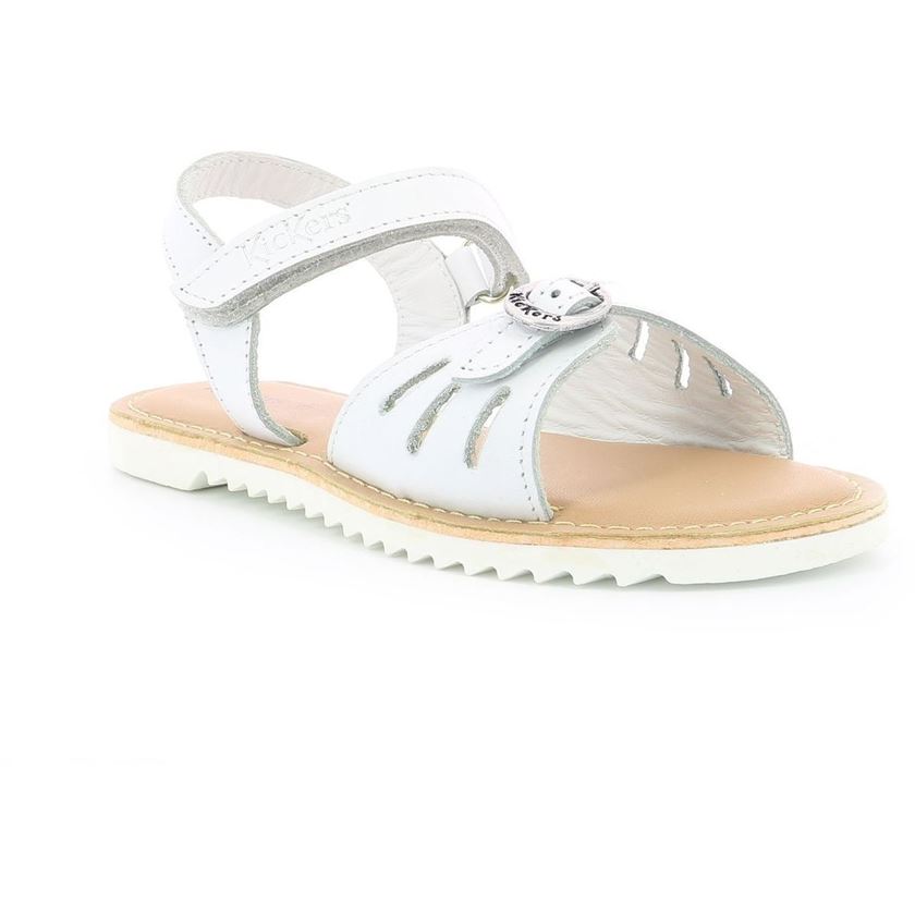 Kickers fille shaflyn blanc1209301_3 sur voshoes.com