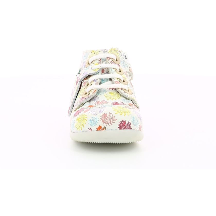 Kickers fille bonzip 2 blanc1209401_5 sur voshoes.com