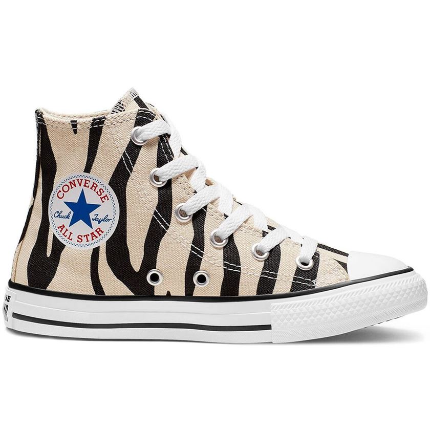 fille Converse fille all star ctas hi beige