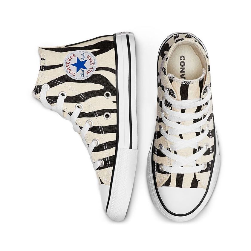 Converse fille all star ctas hi beige1210002_4 sur voshoes.com