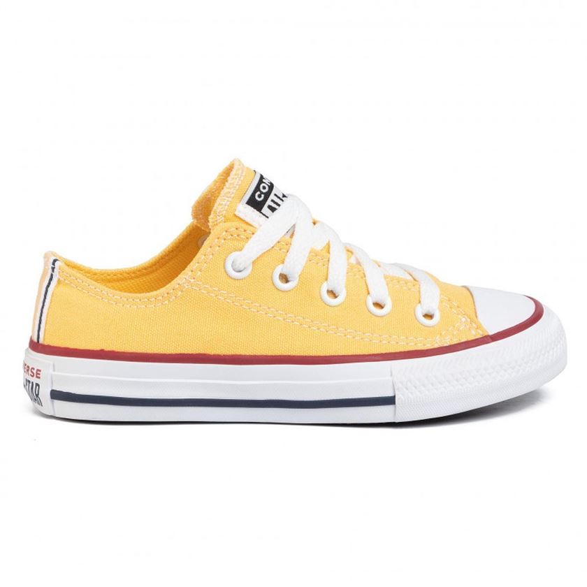 fille Converse fille chuck taylor all star ox jaune