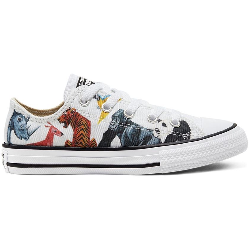 fille Converse fille chuck taylor all star ox multicolore