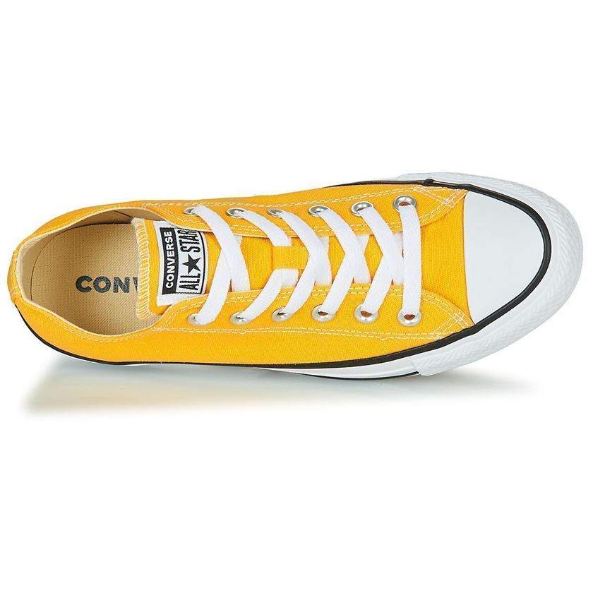 Converse femme ctas all star ox seasonal jaune1210602_6 sur voshoes.com