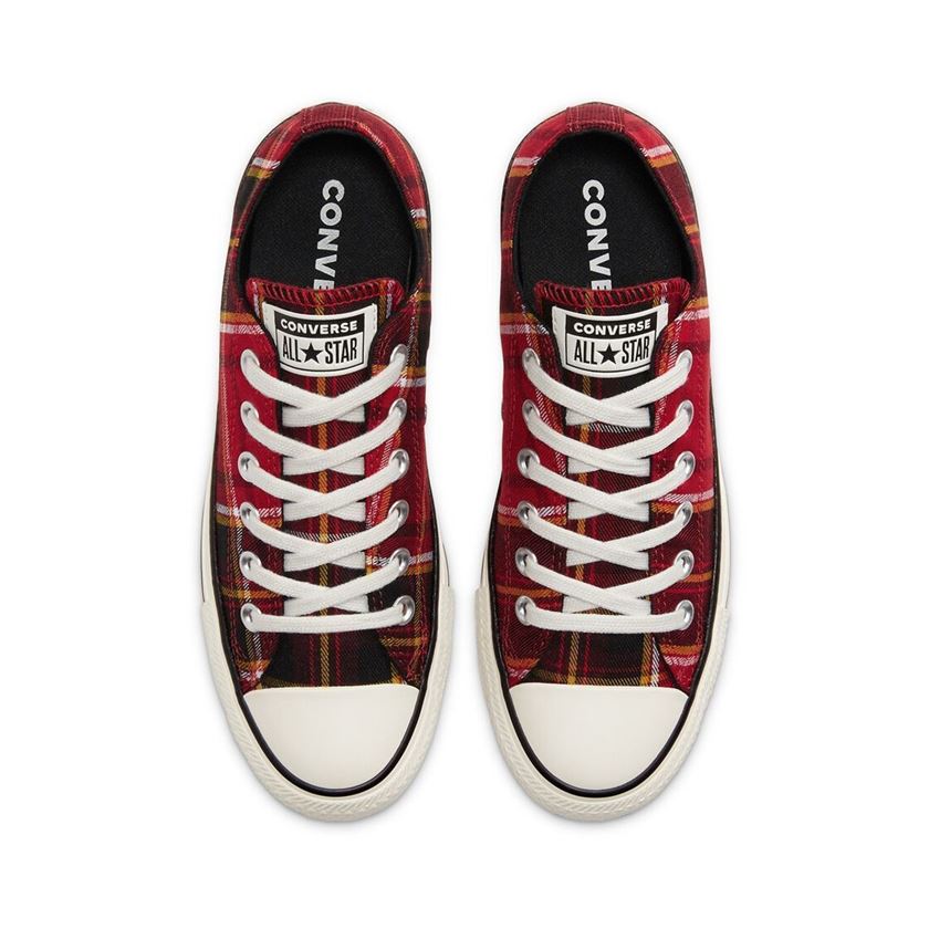 Converse femme ctas all star ox seasonal rouge1210605_3 sur voshoes.com