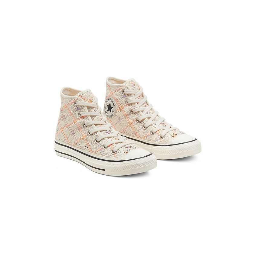 Converse femme ctas all star hi beige1210703_4 sur voshoes.com